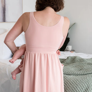 Leakproof Lounge Dress – Blush (Last Call!)