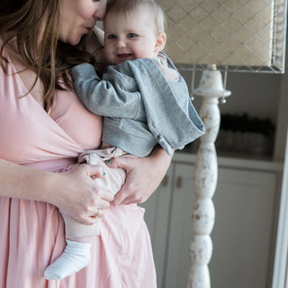 Leakproof Lounge Dress – Blush (Last Call!)